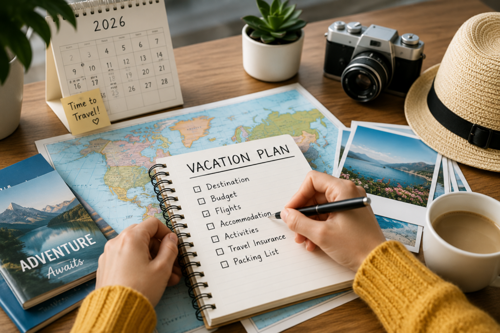 The Ultimate Guide to Planning a Stress-Free Vacation in 2026 Blog Image 1 1024x683
