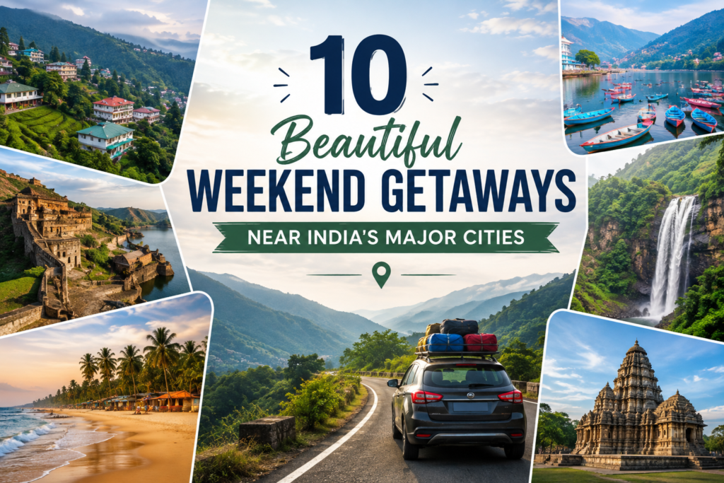 10 Beautiful Weekend Getaways Near India's Major Cities 10 1024x683