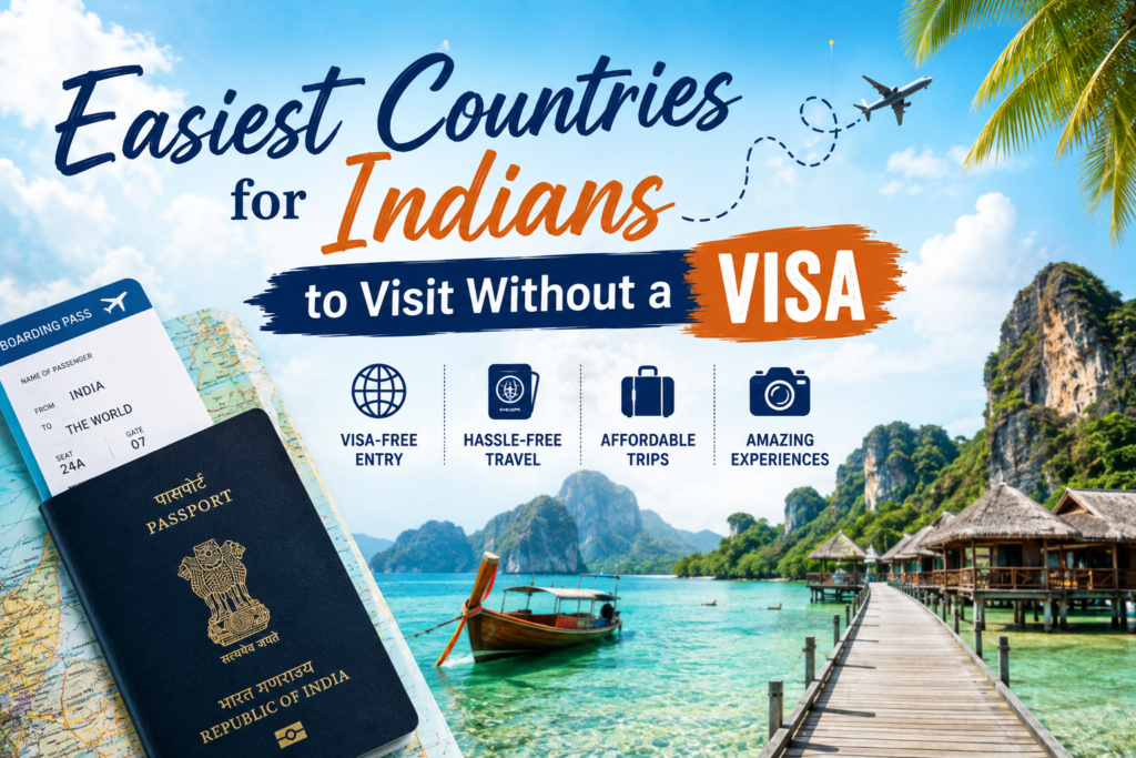 Easiest Countries for Indians to Visit Without a Visa Country 1024x683