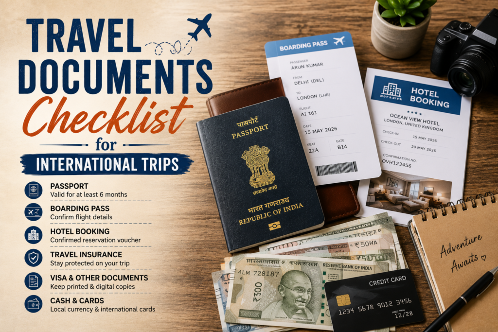 The Ultimate Travel Checklist: Never Forget These 50 Essentials Inter 1024x683